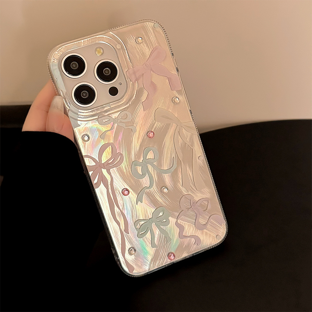 Phone Cases Korea - Casing Ponsel Korea Motif Pita Warna-warni