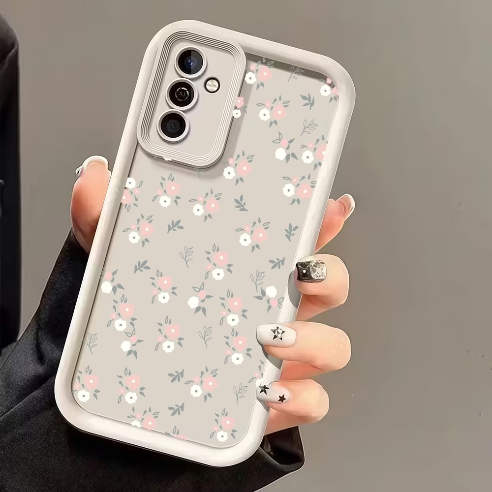 Phone Cases Vintage - Casing Ponsel Matte Motif Bunga Vintage