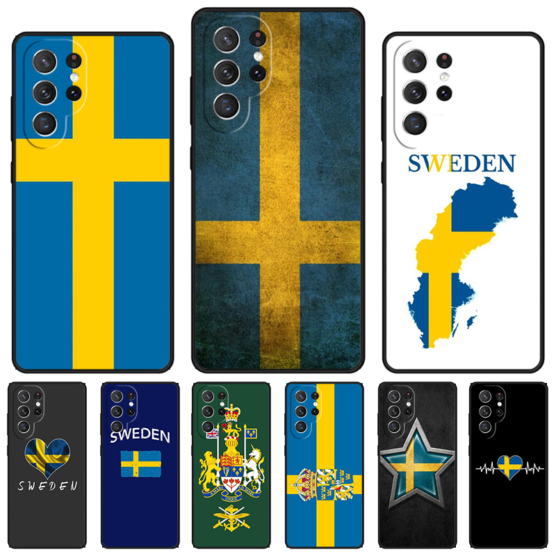 Phone Cases Sweden - Casing Ponsel Bendera Swedia Untuk Samsung