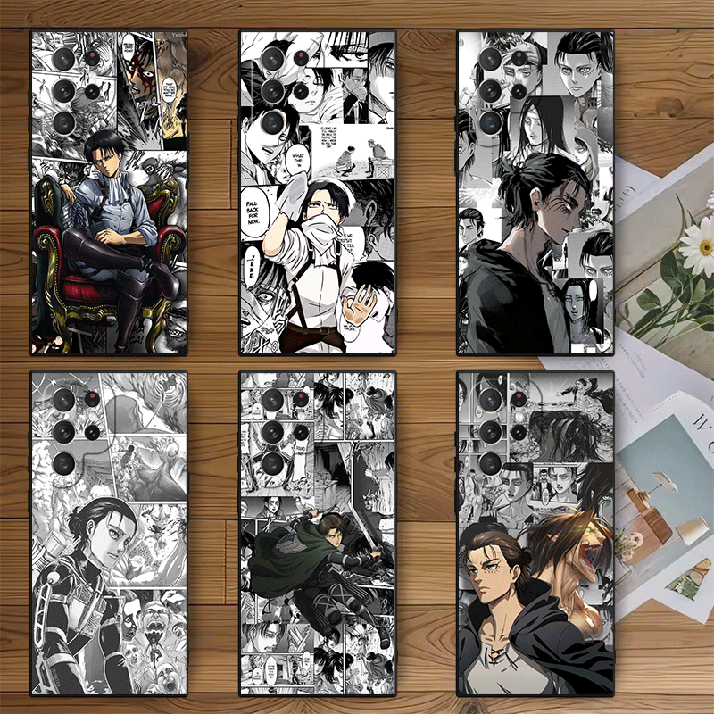 Phone Cases Shein - Casing Ponsel Lunak Anime A-Attack On