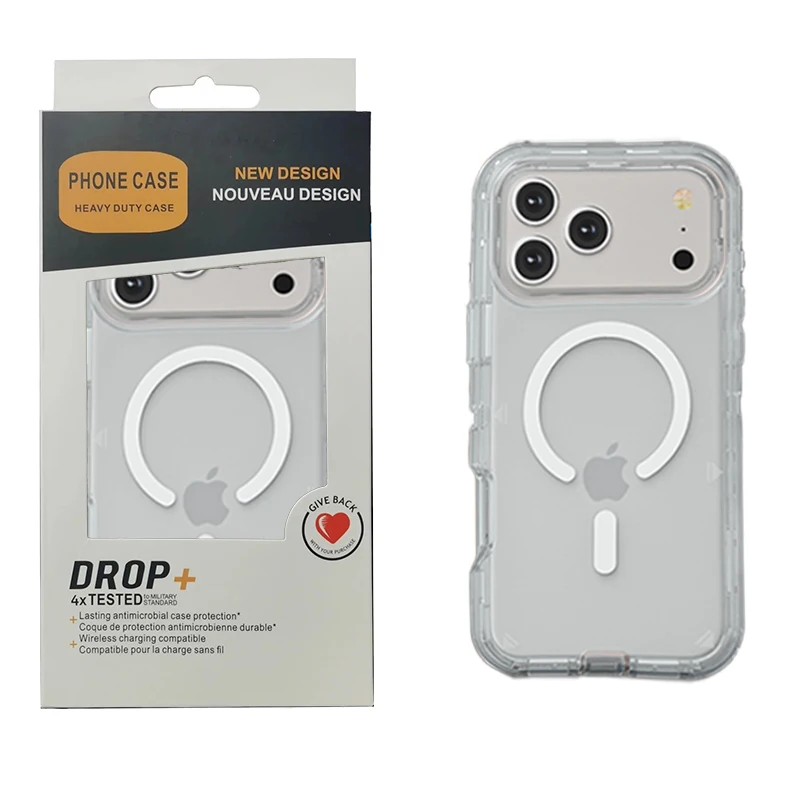 Rugged Armor Case - Hybrid OTT Armor Box Clear untuk