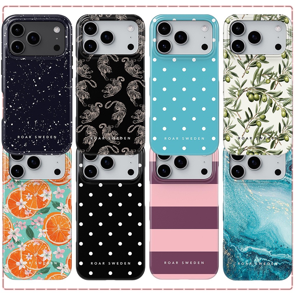 Phone Cases Sweden - Casing Ponsel Roar Sweden Orange Citrus