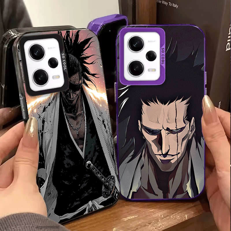 Phone Cases Shein - Casing HP Lembut Bleach Zaraki Kenpachi
