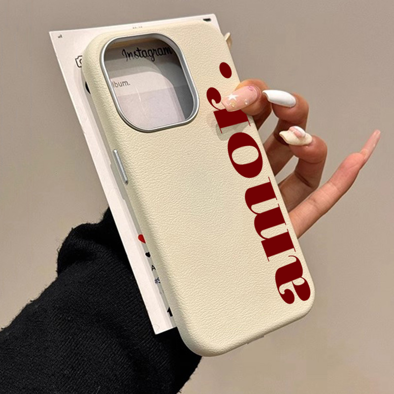 Phone Cases Red - Casing Ponsel Pola Lichee Artistik Merah