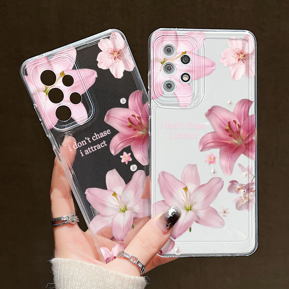Phone Cases Samsung A14 - Casing Transparan Lembut Untuk Samsung A56