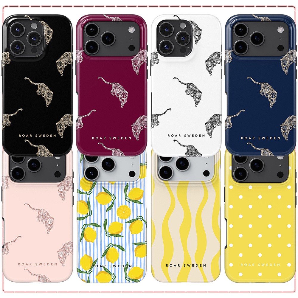 Phone Cases Sweden - Roar Sweden Casing Ponsel Gelombang Kuning