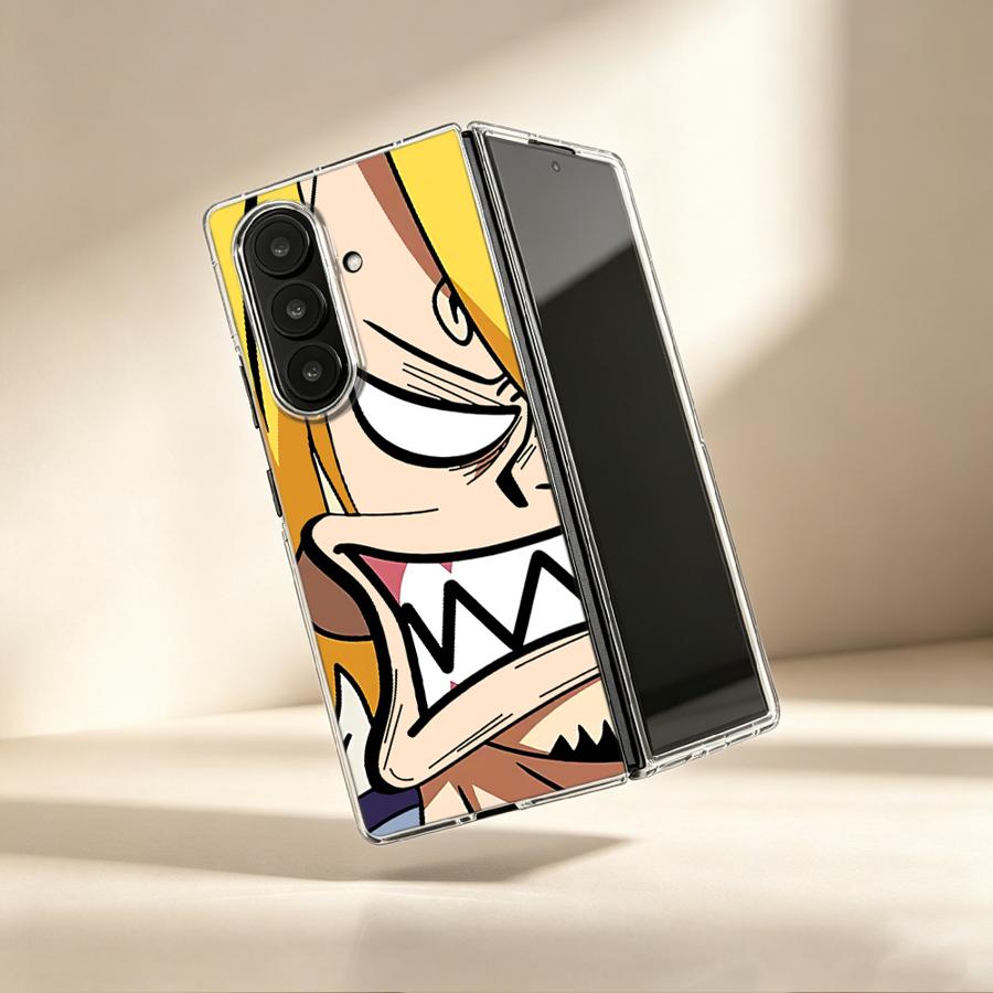 Phone Cases One Piece - Casing Anime Sanji Marah untuk Samsung