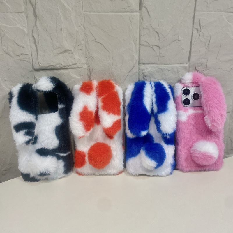 Phone Cases Apple - Casing HP Bulu Desain Kelinci Lucu