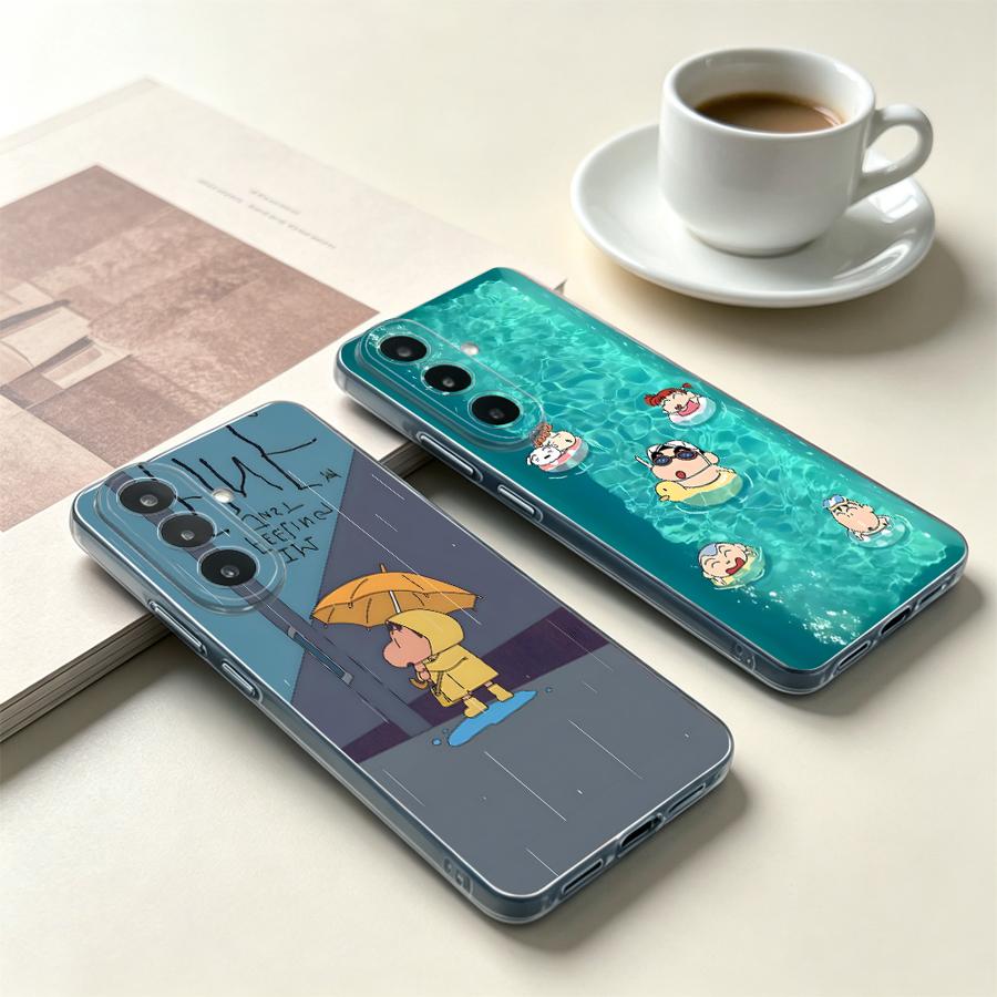 Phone Cases Samsung A14 - Casing Ponsel Anak Payung Kuning untuk