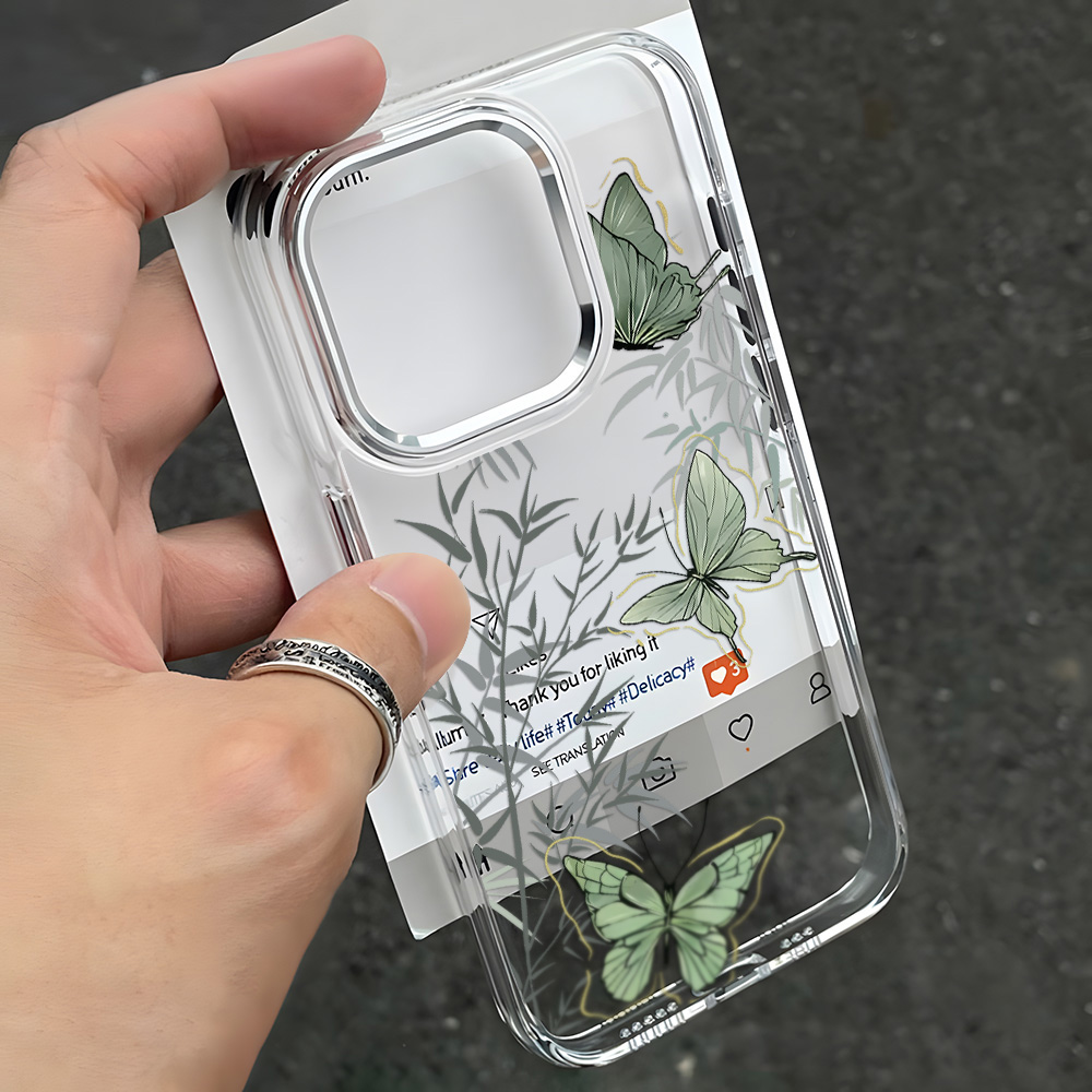Casing Kupu-kupu Silikon untuk - Phone Cases Samsung A14 ulasan dan harga
