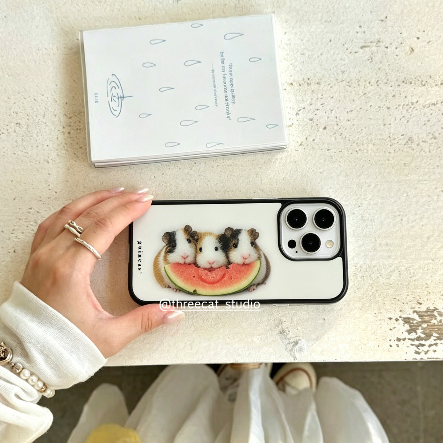 Casing HP Korea Ins Guinea Pig - Phone Cases Korea ulasan dan harga