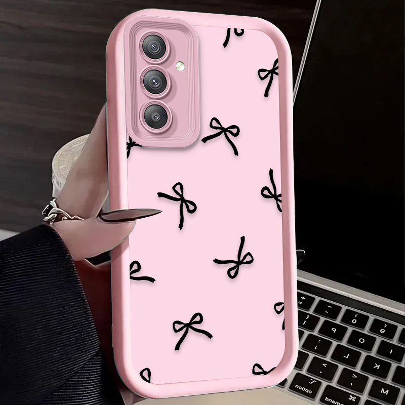 Casing Pita Hati Cinta Hitam u - Phone Cases Samsung A14 ulasan dan harga
