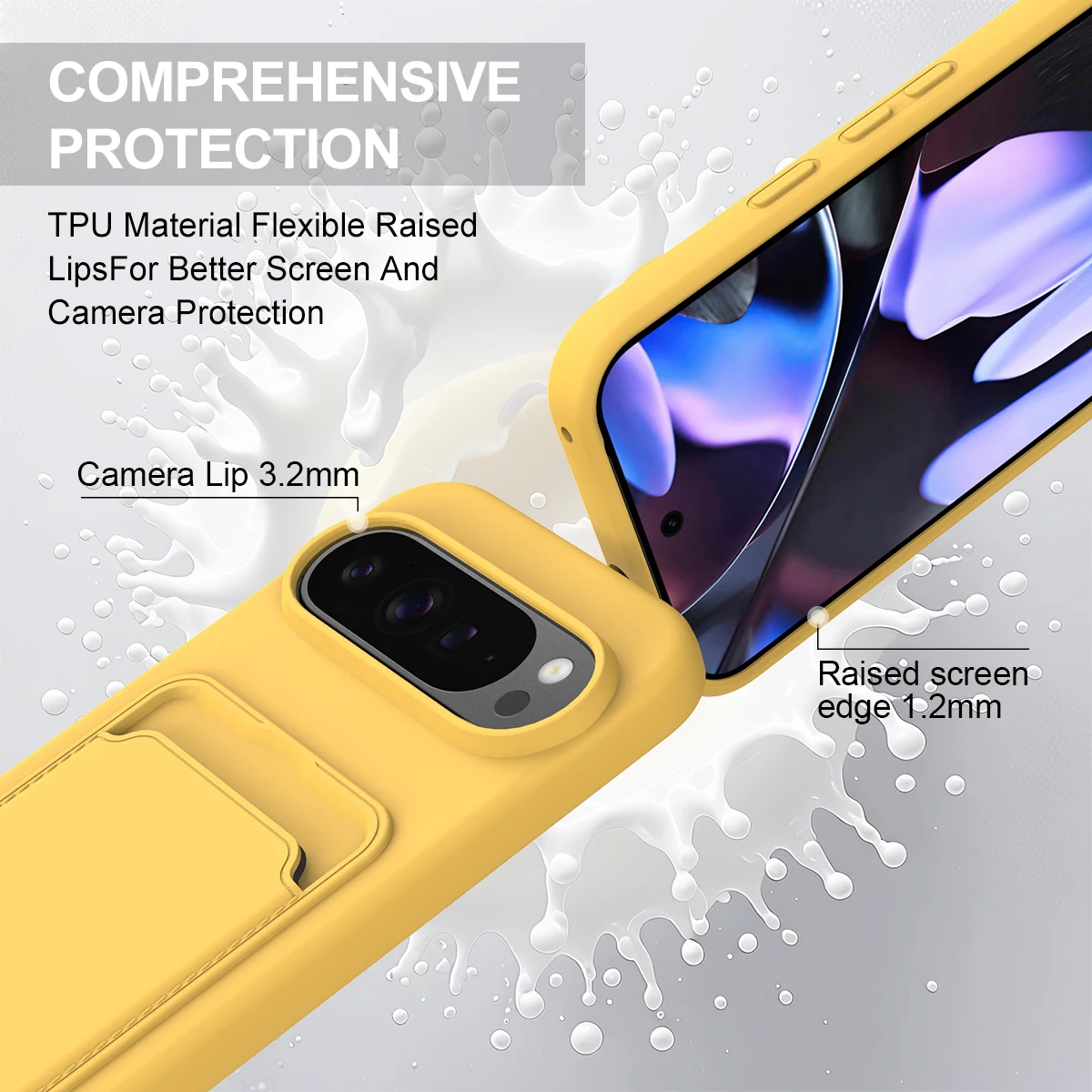 Casing Ponsel Silikon Cair Lem - Phone Cases With Wallet ulasan dan harga