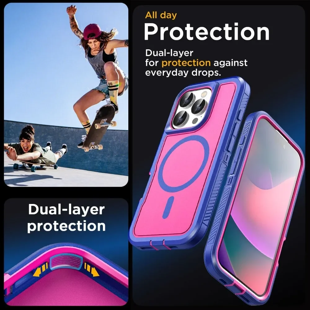 Casing Armor Magnetik Mewah Un - Rugged Armor Case ulasan dan harga