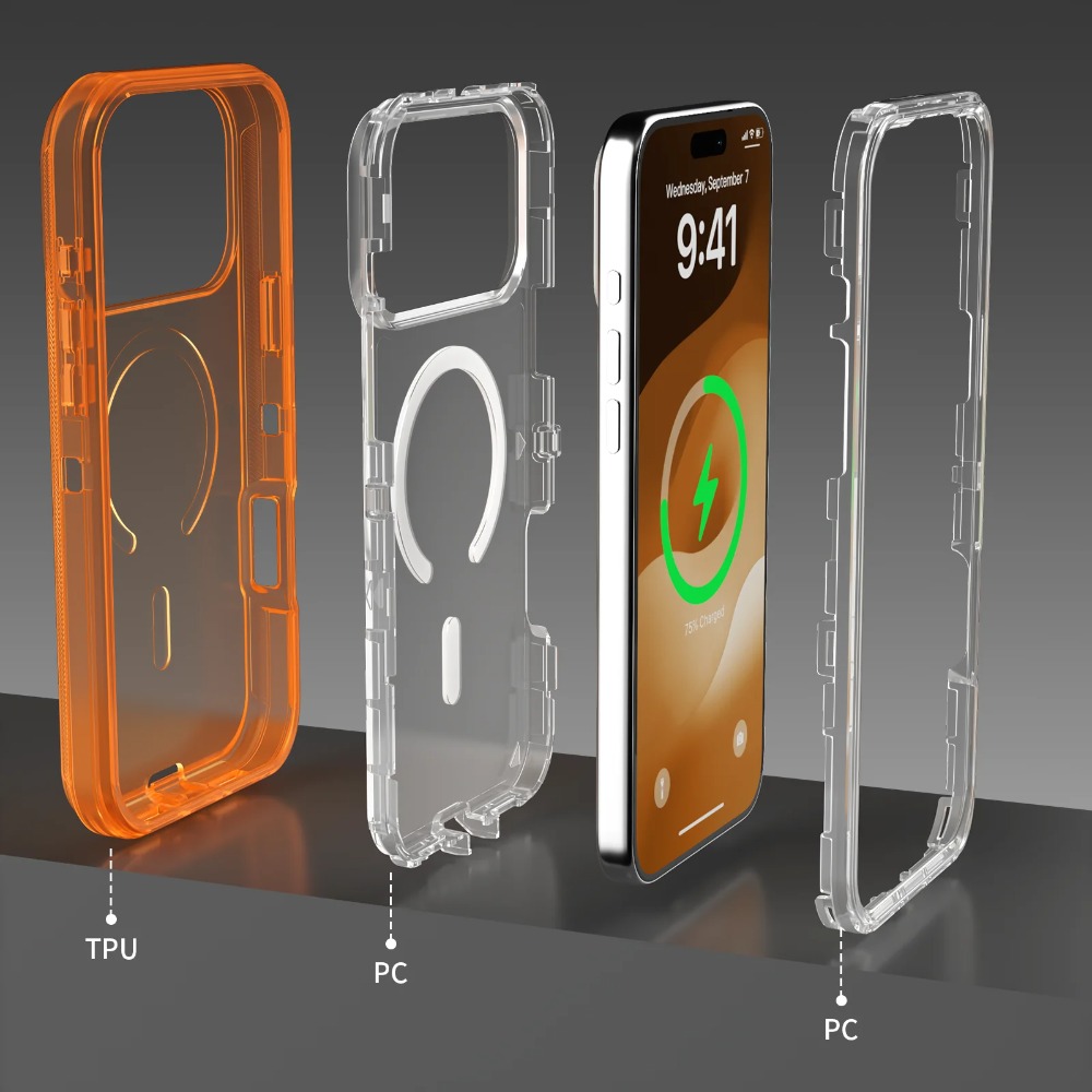 Casing Hybrid Ott Armor Clear  - Rugged Armor Case ulasan dan harga