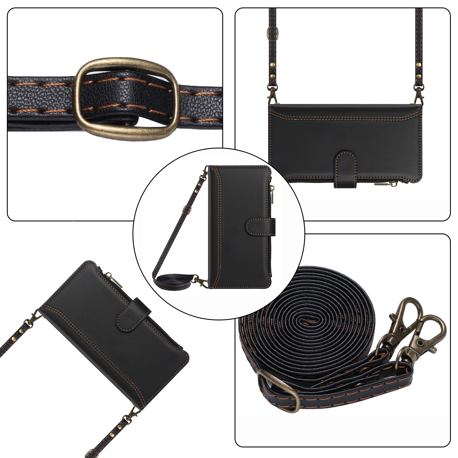 Casing Ponsel Dompet Flip Kuli - Phone Cases With Wallet ulasan dan harga