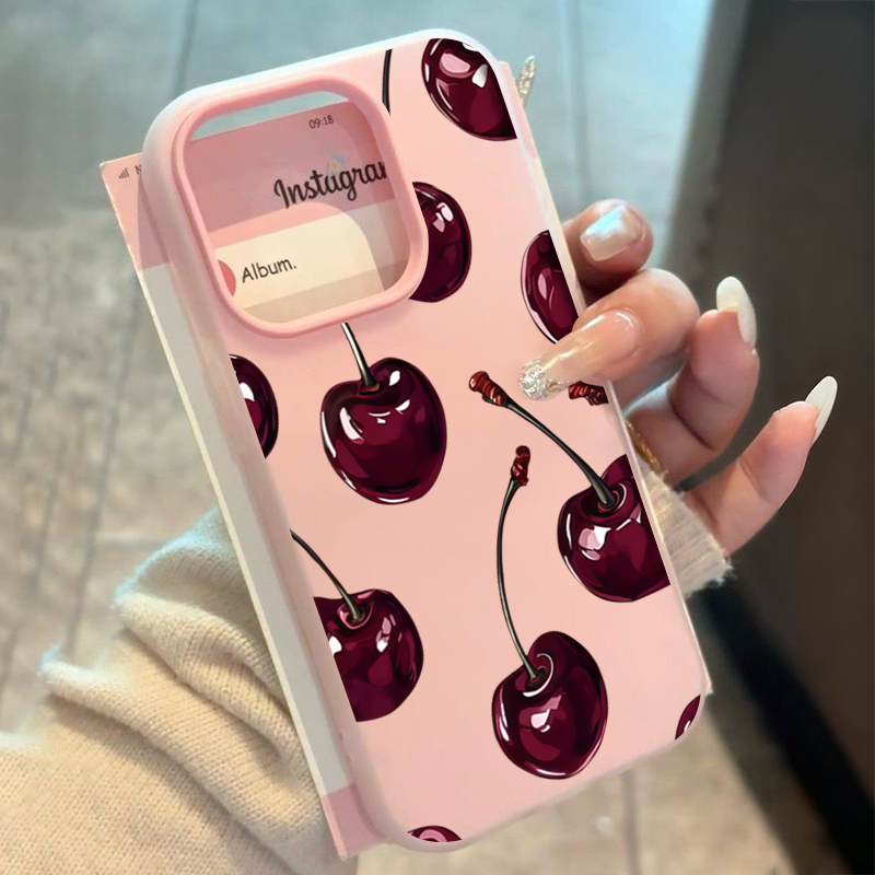 Casing HP Jelly Ceri Merah Unt - Phone Cases Red ulasan dan harga
