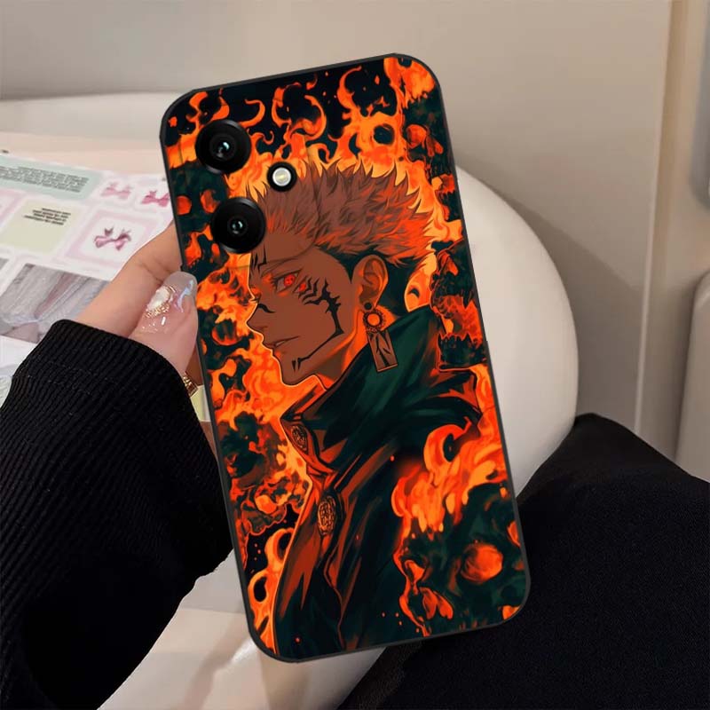 Casing Ponsel Hitam Anime Juji - Phone Cases Jujutsu Kaisen ulasan dan harga