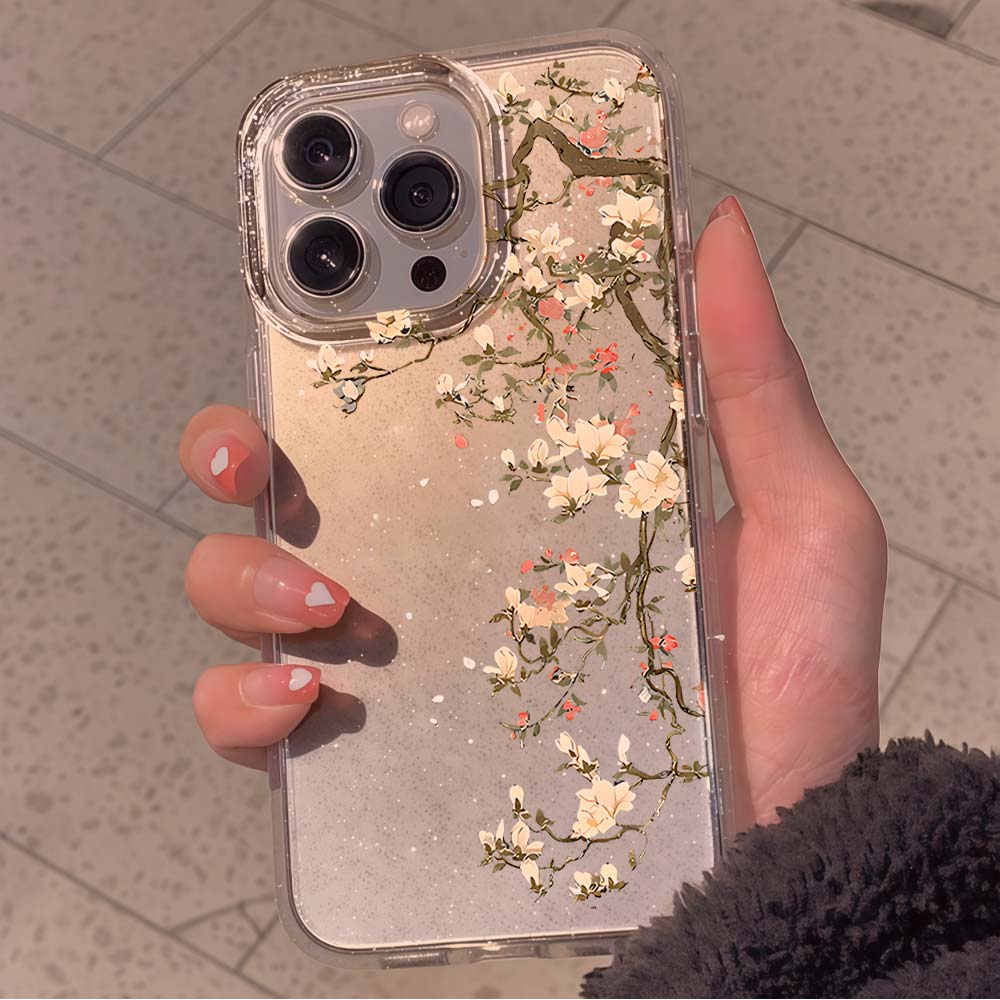 Casing HP Vintage Motif Bunga  - Phone Cases Vintage ulasan dan harga