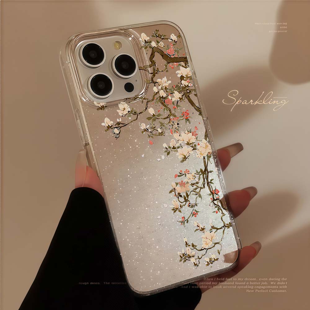 Casing HP Vintage Motif Bunga  - Phone Cases Vintage ulasan dan harga