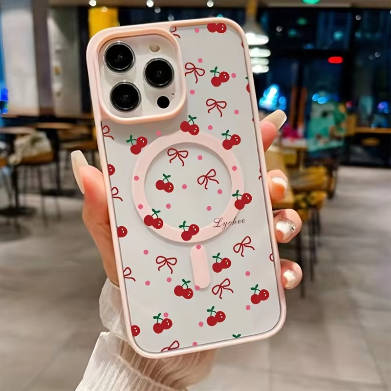 Casing Ponsel Magnetik Motif C - Phone Cases Red ulasan dan harga