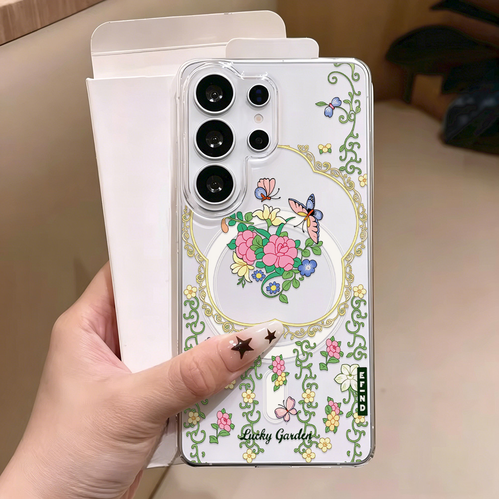 Casing Ponsel Magnetik Bunga B - Phone Cases Quality ulasan dan harga