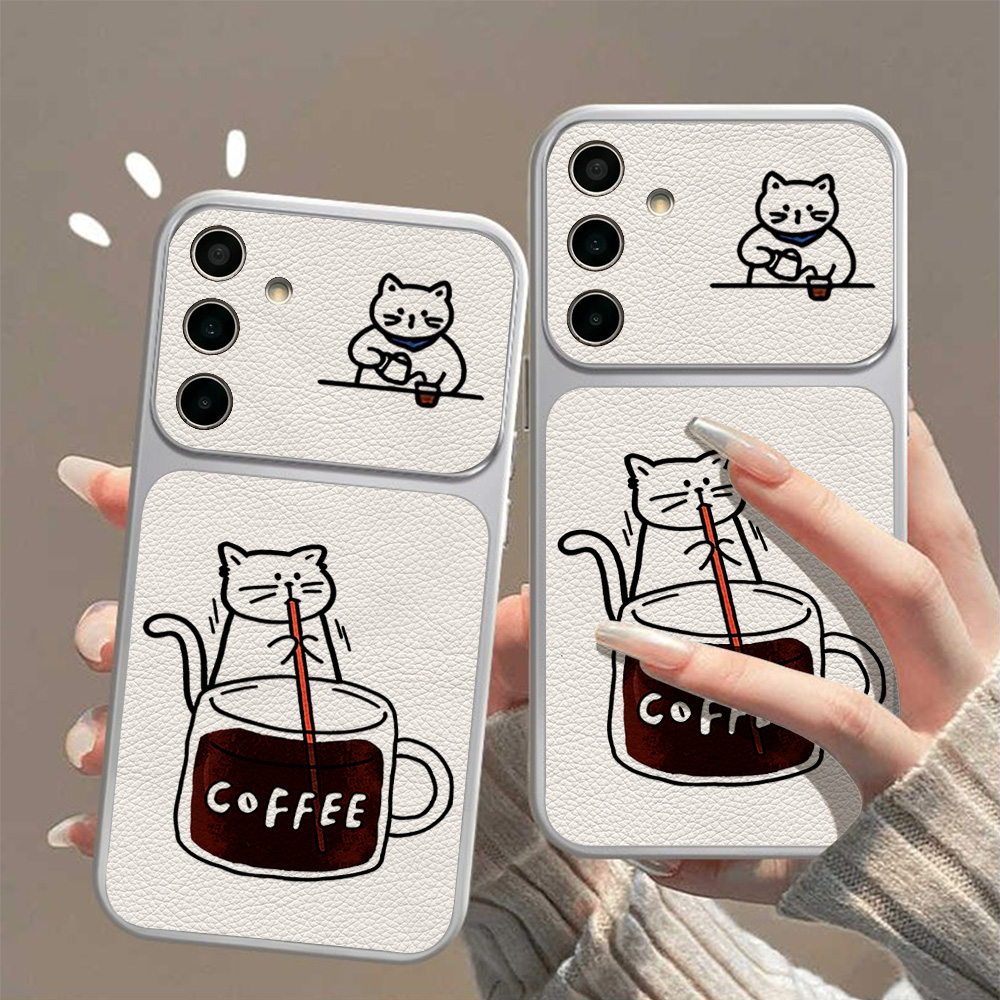 Casing Ponsel Kucing Lucu Moti - Phone Cases Samsung A14 ulasan dan harga