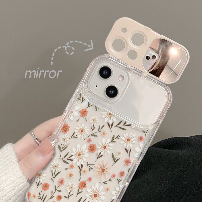 Casing Ponsel Cermin Lensa Lip - Phone Cases Vintage ulasan dan harga