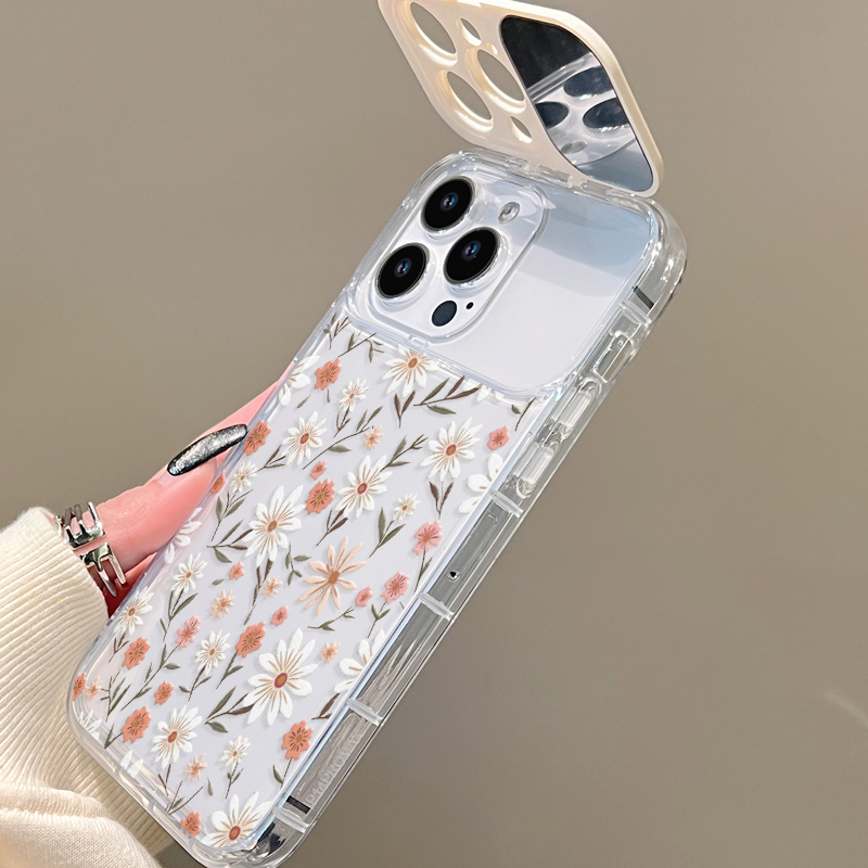 Casing Ponsel Cermin Lensa Lip - Phone Cases Vintage ulasan dan harga