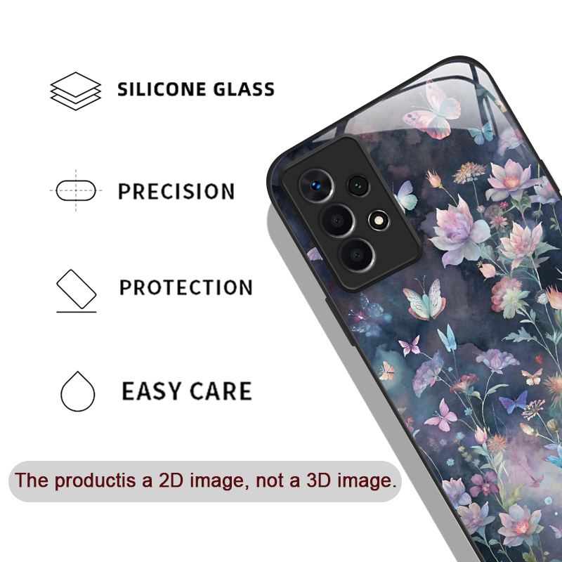 Casing Ponsel Kaca Temper Moti - Phone Cases Vintage ulasan dan harga