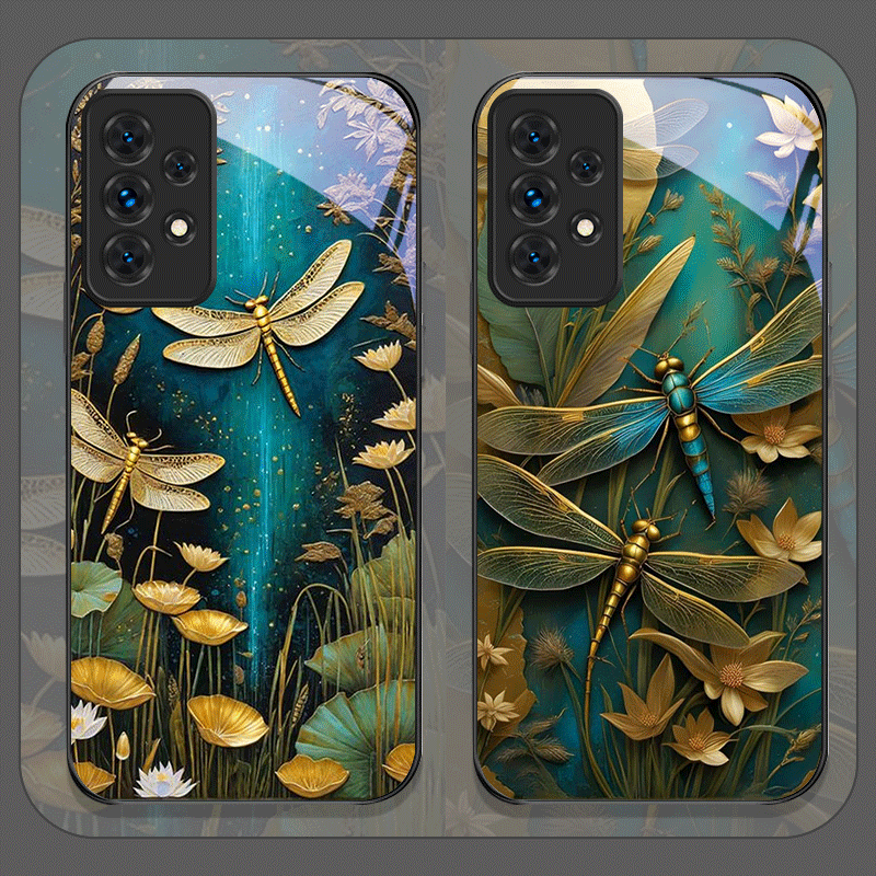 Casing Ponsel Kaca Tempered Mo - Phone Cases Samsung A14 ulasan dan harga