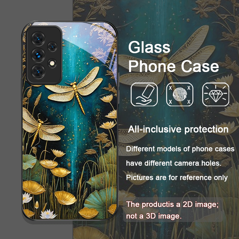 Casing Ponsel Kaca Tempered Mo - Phone Cases Samsung A14 ulasan dan harga