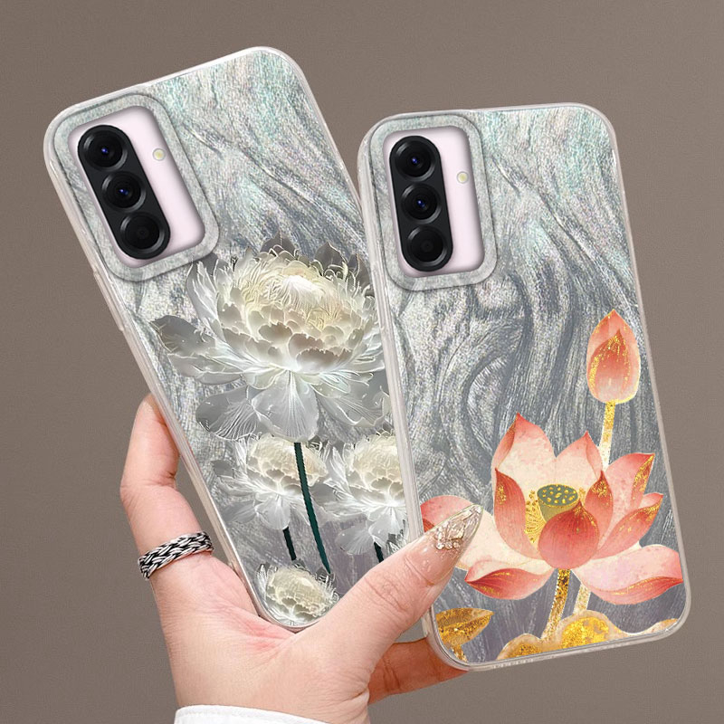 Casing Teratai Emas untuk Sams - Phone Cases Samsung A14 ulasan dan harga