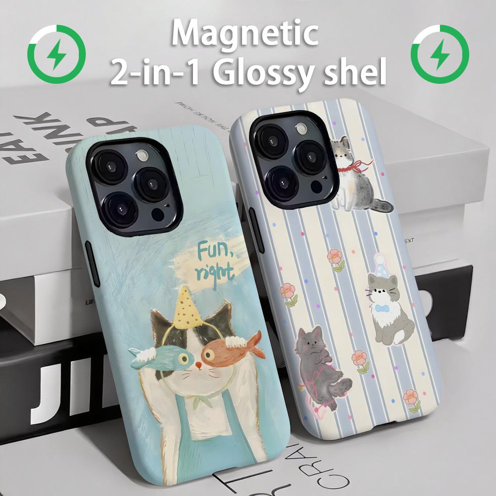 Casing Ponsel Kucing dan Anjin - Phone Cases Apple ulasan dan harga