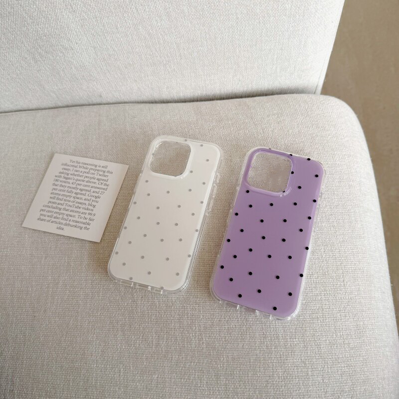 Casing HP Korea Putih & Ungu P - Phone Cases Korea ulasan dan harga