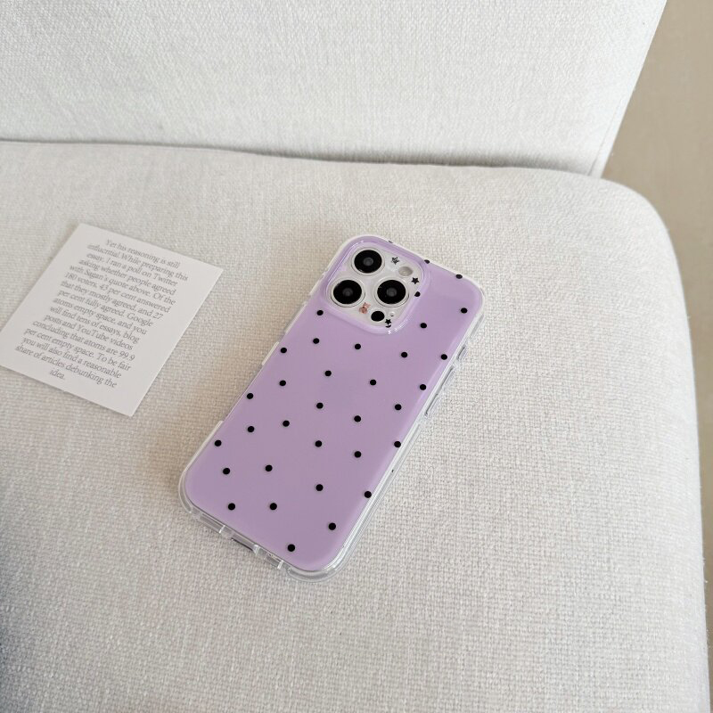 Casing HP Korea Putih & Ungu P - Phone Cases Korea ulasan dan harga