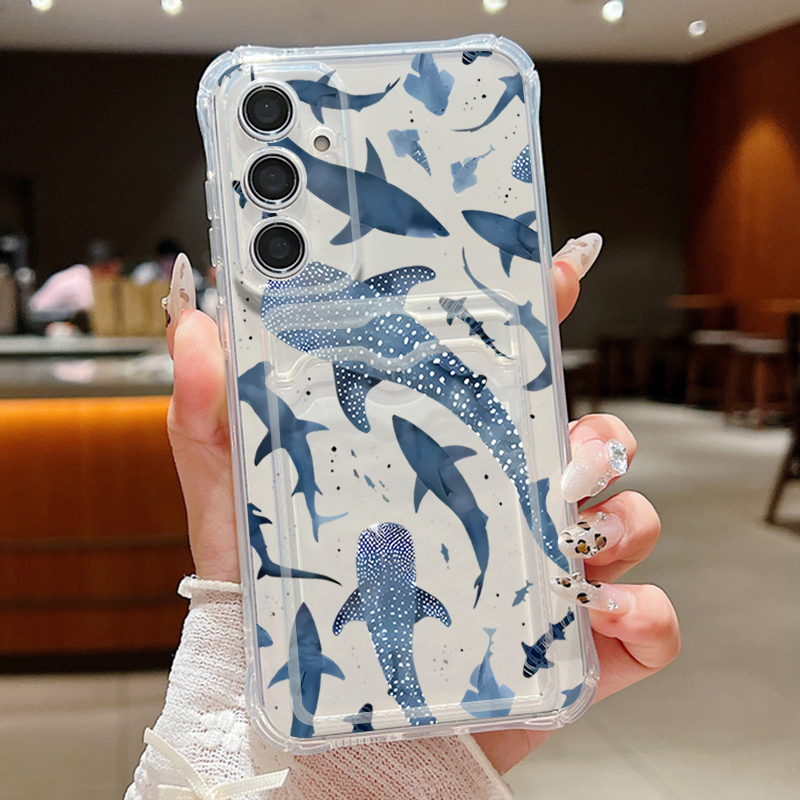 Casing Ponsel Paus Hiu Laut un - Phone Cases With Wallet ulasan dan harga
