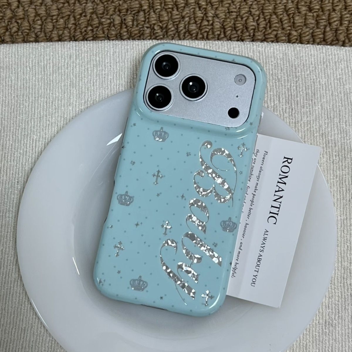 Casing Ponsel Korea Warna Mint - Phone Cases Korea ulasan dan harga