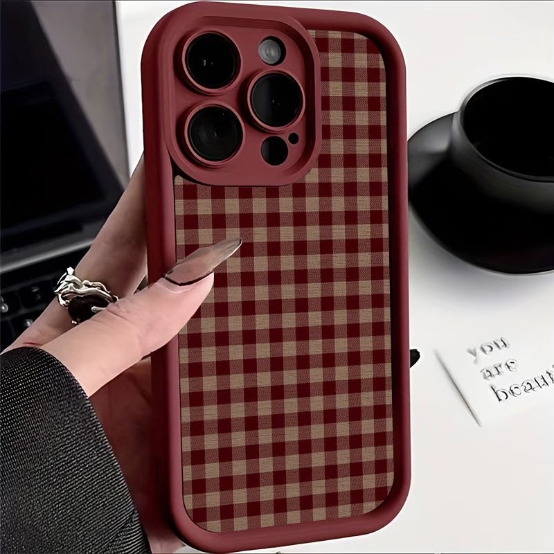 Casing HP TPU Motif Kotak-kota - Phone Cases Vintage ulasan dan harga