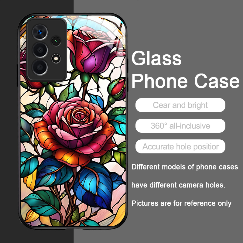 Casing Ponsel Kaca Tempered Mo - Phone Cases Samsung A14 ulasan dan harga
