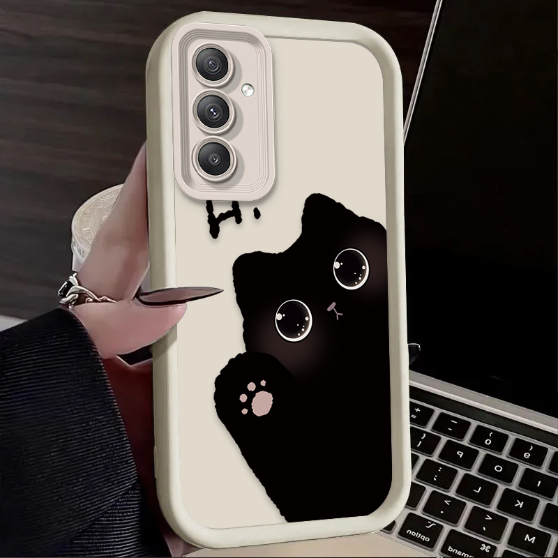 Casing Ponsel Kucing Bermata B - Phone Cases Samsung A14 ulasan dan harga