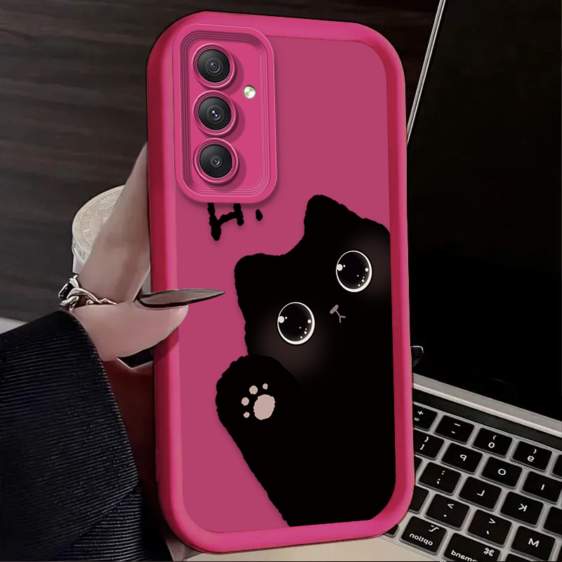 Casing Ponsel Kucing Bermata B - Phone Cases Samsung A14 ulasan dan harga