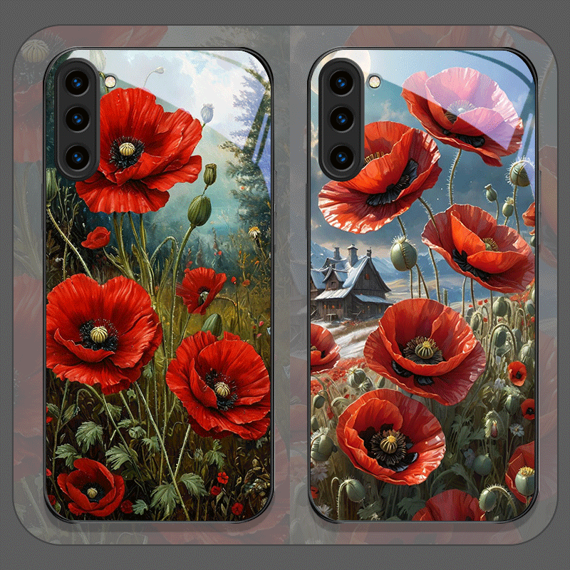 Casing Ponsel Kaca Temper Berp - Phone Cases Red ulasan dan harga