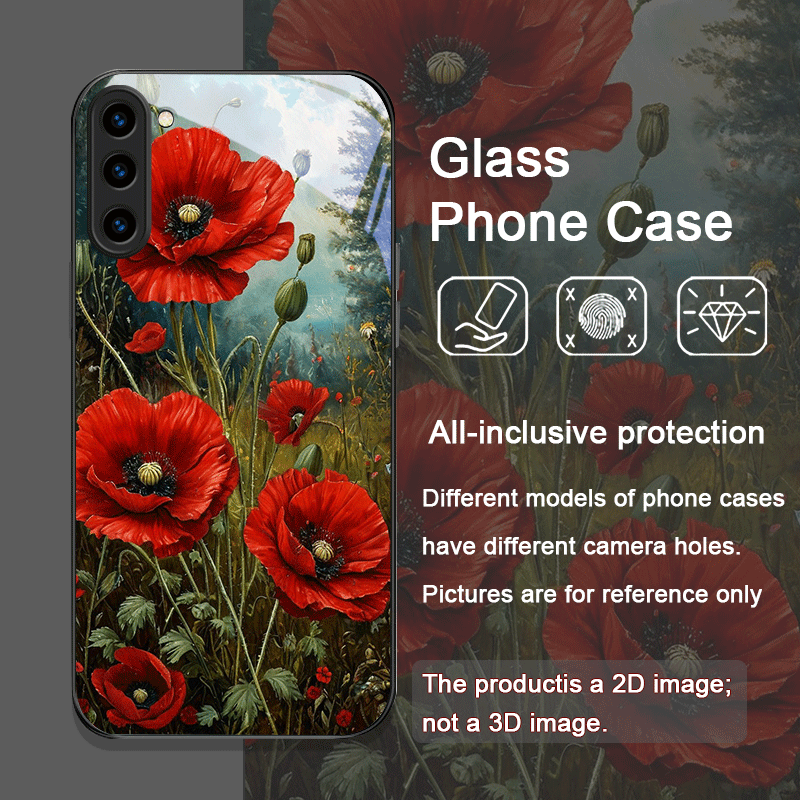 Casing Ponsel Kaca Temper Berp - Phone Cases Red ulasan dan harga