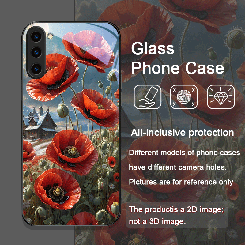 Casing Ponsel Kaca Temper Berp - Phone Cases Red ulasan dan harga
