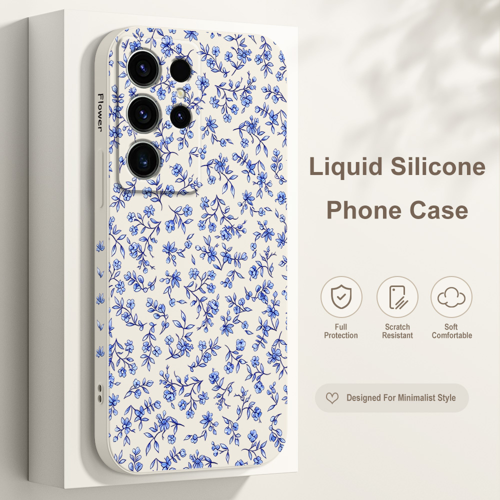 Casing Ponsel Motif Bunga Terp - Samsung Galaxy S25 ulasan dan harga