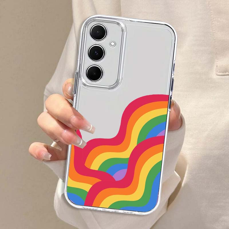 Seni Pelangi Warna-warni untuk - Phone Cases Samsung A14 ulasan dan harga