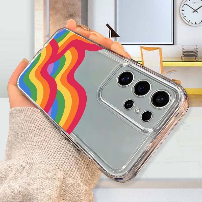 Seni Pelangi Warna-warni untuk - Phone Cases Samsung A14 ulasan dan harga