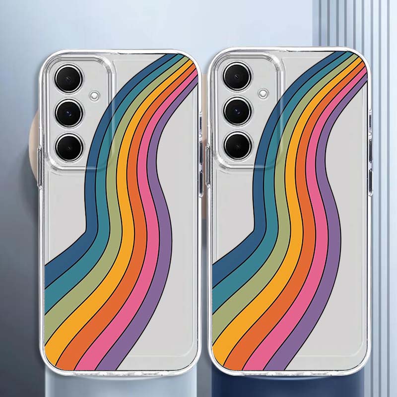 Seni Pelangi Warna-warni untuk - Phone Cases Samsung A14 ulasan dan harga