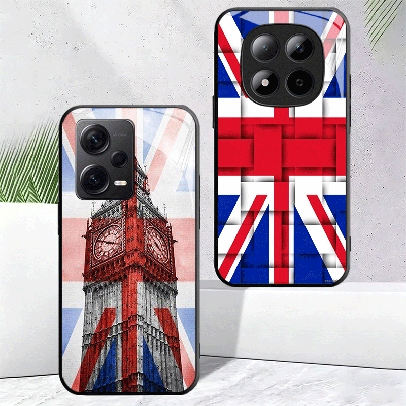 Casing Ponsel Kaca Bendera Ing - Phone Cases Shein ulasan dan harga